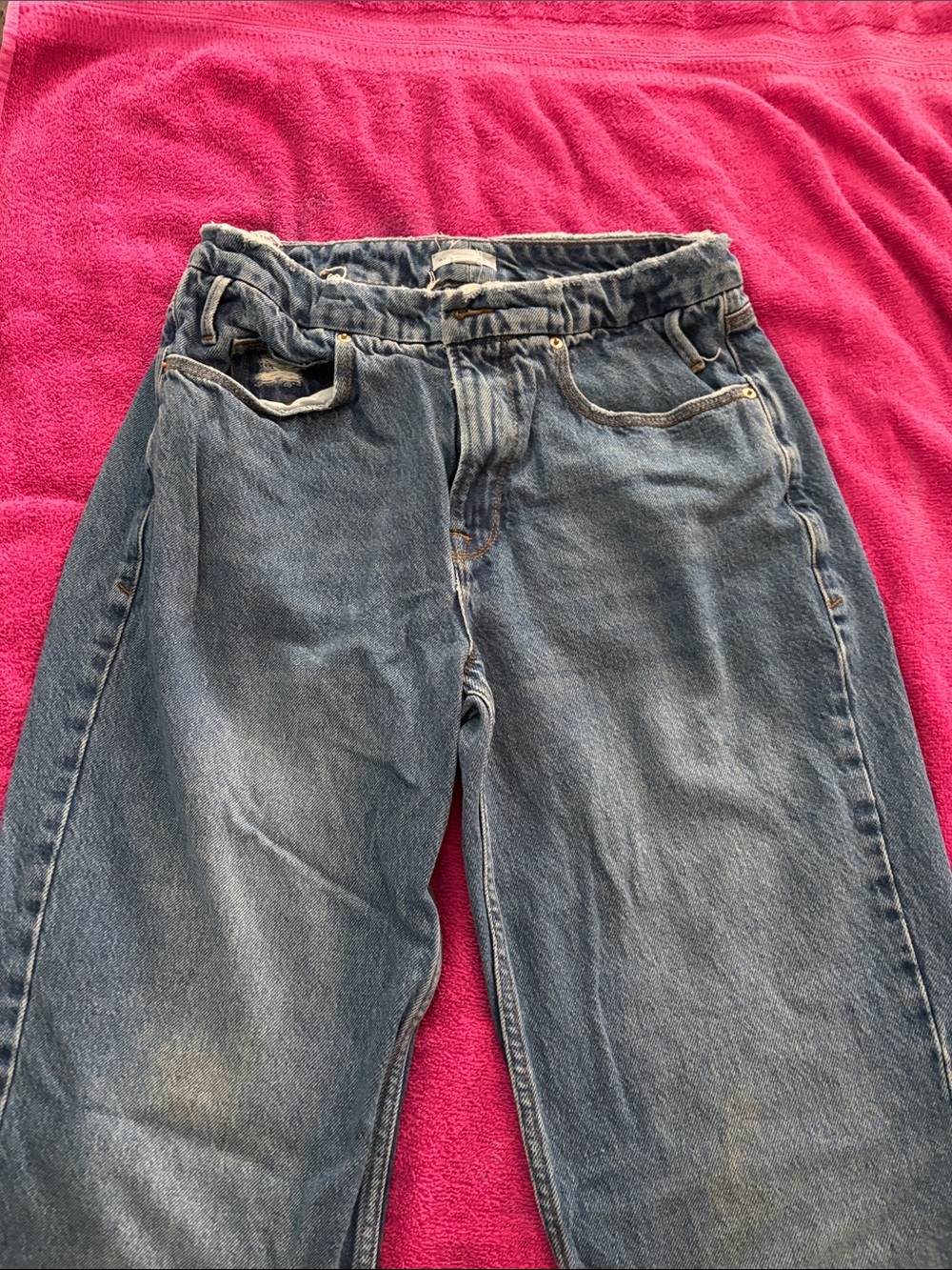 Good American Relaxed Fit Indigo Men's Jeans